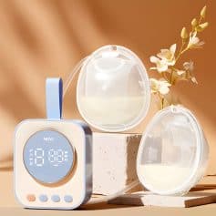 Breast milk warmer and storage containers with digital display for efficient, safe infant feeding at Monalisa Store. Perfect for new mothers seeking high-quality baby care products.
