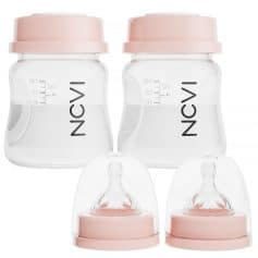 NIPV baby bottles with silicone nipples, designed for newborns and infants, featuring anti-colic technology and easy-to-clean components for safe feeding and hydration.