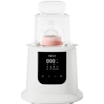 High-quality baby bottle sterilizer and dryer with digital display, designed for optimal sterilization and safety for baby feeding accessories. Ideal for maintaining hygiene in baby care.