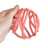 Flexible silicone ball toy for sensory stimulation, made of soft, durable material ideal for stress relief and sensory therapy. Perfect for relaxation and mindfulness exercises.