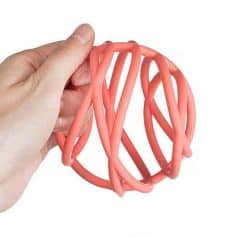 Flexible silicone ball toy for sensory stimulation, made of soft, durable material ideal for stress relief and sensory therapy. Perfect for relaxation and mindfulness exercises.