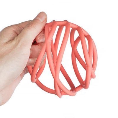 Flexible silicone ball toy for sensory stimulation, made of soft, durable material ideal for stress relief and sensory therapy. Perfect for relaxation and mindfulness exercises.