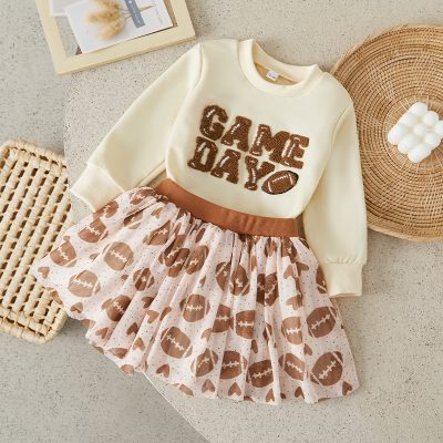 Soft cream baby sweatshirt with