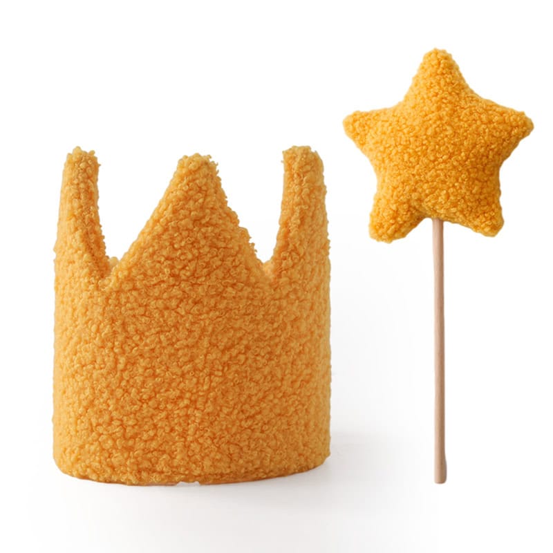 2pcs Crown Set Yellow