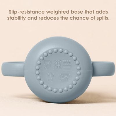 Slip-resistant weighted base for stability and safety in optical tools and equipment.