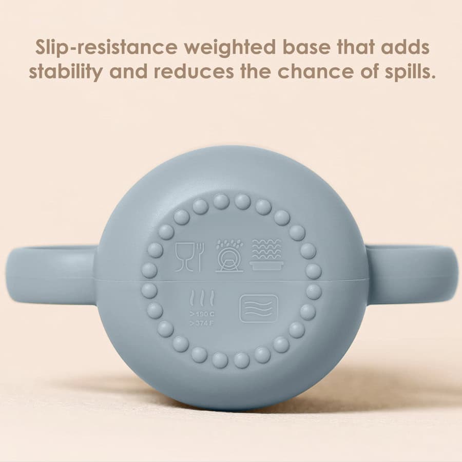 Slip-resistant weighted base for stability and safety in optical tools and equipment.