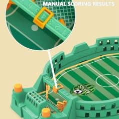 Scoring sliding frame used for manual scorekeeping in soccer matches, designed for easy tracking of goals and scores. Ideal for sports fans and referees.