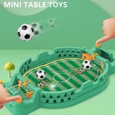 Soccer game mini table toys, soccer-themed tabletop game for kids, interactive soccer set for children, mini soccer table fun, kids' football toy game for all ages.