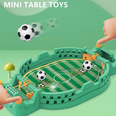Soccer game mini table toys, soccer-themed tabletop game for kids, interactive soccer set for children, mini soccer table fun, kids' football toy game for all ages.