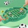 Soccer-themed tabletop game for kids, with miniature soccer balls and goalposts, perfect for children’s entertainment and skill development.