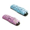 Colorful cracked acrylic hedgehog pens in pink and blue, popular stationery accessories for students and professionals. Ideal for writing, gift ideas, and adding fun to your desk setup.