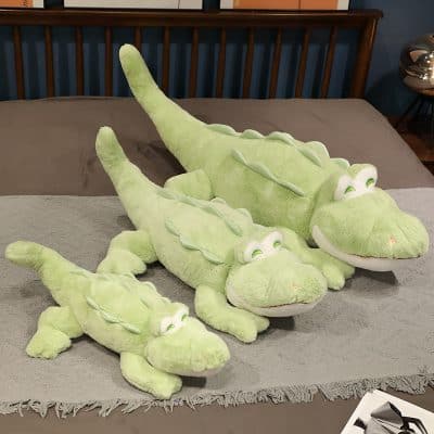 Crocodile plush toys, soft and cuddly, perfect for kids and collectors, available at Monalisa Store for unique gift options and cozy home decor.