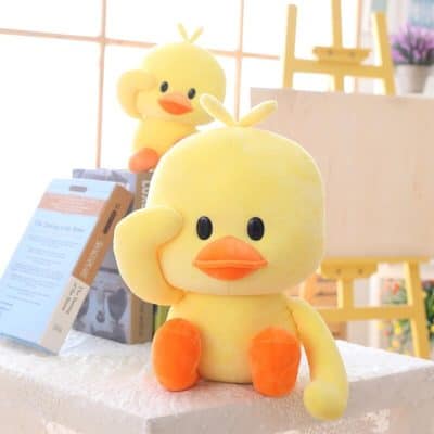 Cute plush rubber duck toys, soft and huggable, perfect for kids and baby shower gifts, available at Monalisa Store for adorable nursery decor and playful accessories.
