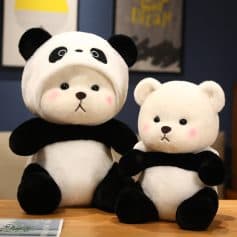 Panda and bear plush toys, adorable stuffed animals for kids and teens, cozy plushie gifts, soft cuddly toys for all ages from Monalisa Store.