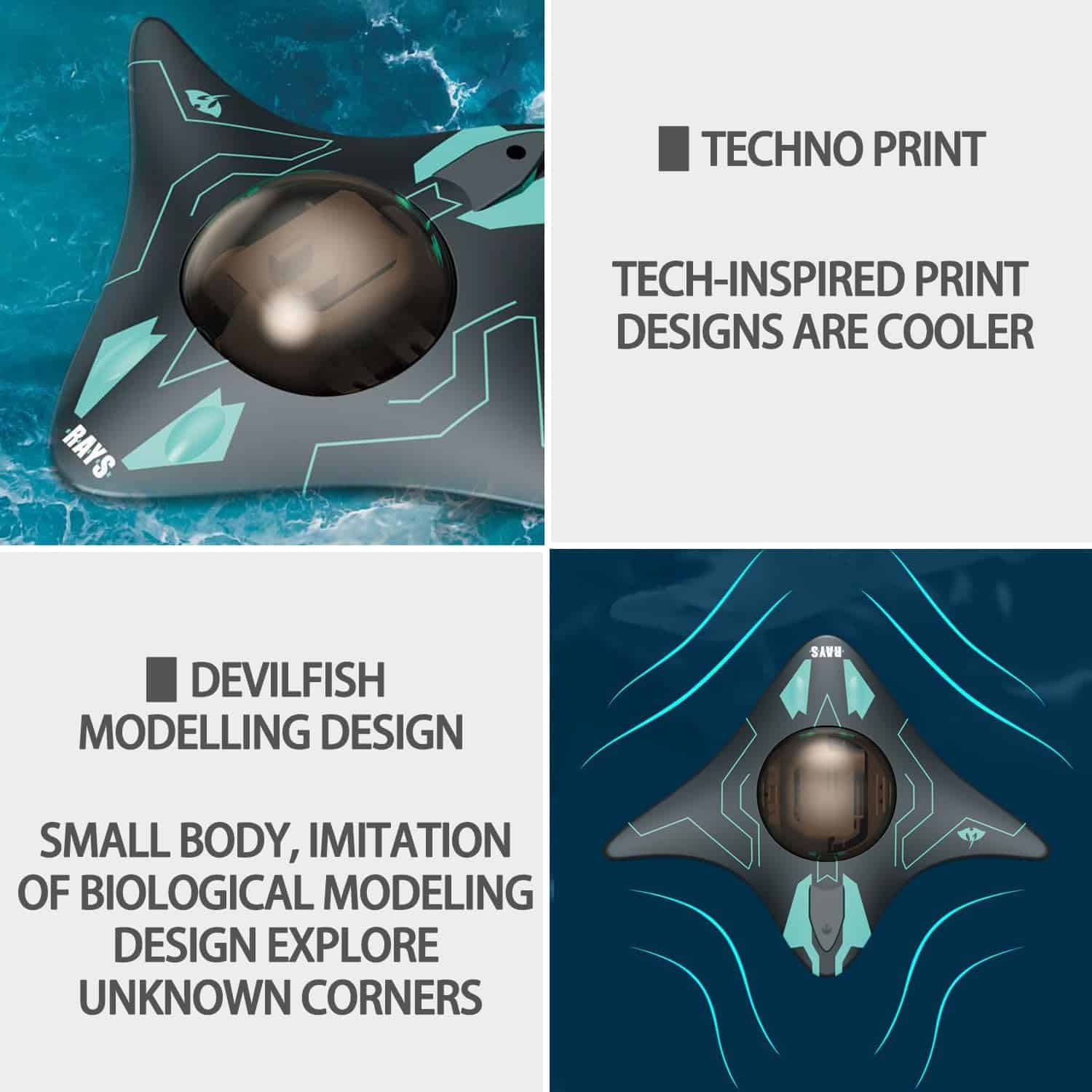 Futuristic fighter jet with techno print design inspired by biological modeling, showcasing sleek, high-tech aesthetic for advanced eyewear or optical gear.
