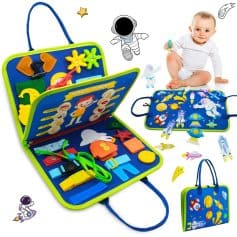 Colorful children's toy doctor kit with space-themed accessories and pretend play items, perfect for early childhood education and imaginative play.