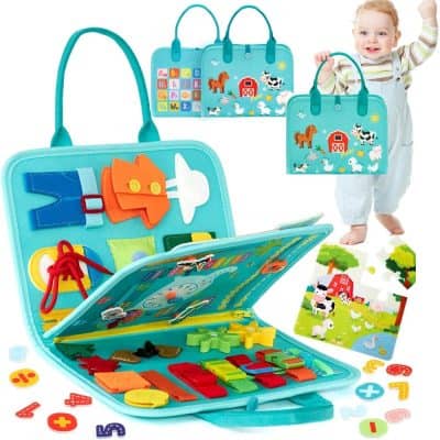 Alarm Clock Child Toy for Early Childhood Development, Educational Play Set with Interactive Features, Perfect for Baby Boys and Girls, Bright Colorful Farm Theme, Gift for Toddlers and Preschoolers.