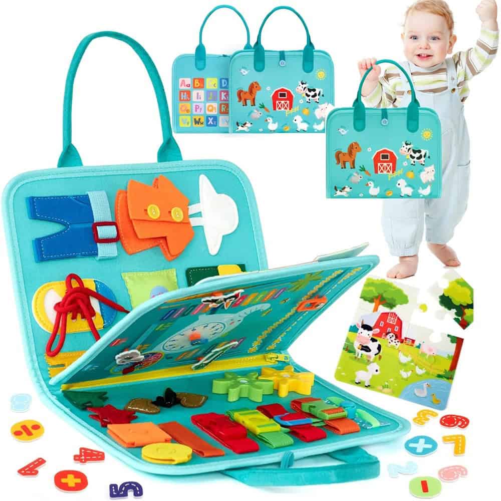 Alarm Clock Child Toy for Early Childhood Development, Educational Play Set with Interactive Features, Perfect for Baby Boys and Girls, Bright Colorful Farm Theme, Gift for Toddlers and Preschoolers.