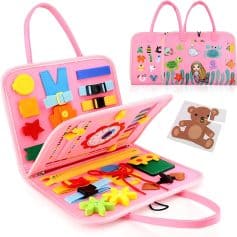 Flexible, colorful children’s medical play set for practicing doctor skills, includes accessories, teddy bear puzzle, and case, perfect for educational and imaginative play.