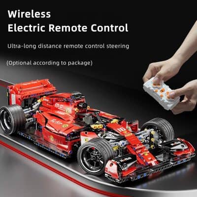 Remote control racing car, LEGO formula race car, electric remote control vehicle, high-speed remote control car for racing, Monalisa Store opt product, long-distance RC car, advanced remote control racing vehicle, tech toy for car enthusiasts, LEGO RC racing model, premium remote control car for adults.