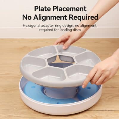 Hexagonal plate holder for dental loading discs, no alignment needed, easy to use, suitable for dental clinics and laboratories, part of Monalisa Medical dental supplies.