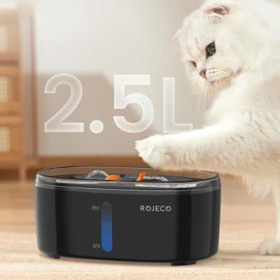 High-capacity 2.5L ultrasonic pet descaler and cleaner for grooming and hygiene, includes multiple scrubbing heads, compact design, easy to use for pet care professionals and owners.