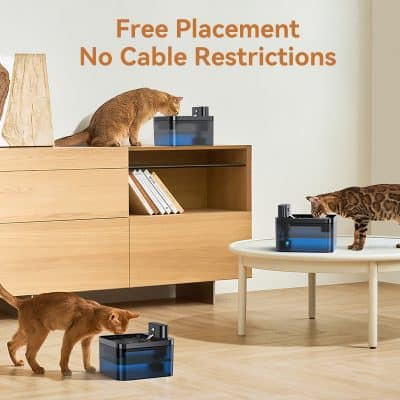Automatic laser cat toy with free placement and no cable restrictions for interactive play. Perfect for stimulating your cats' hunting instincts and providing endless entertainment.