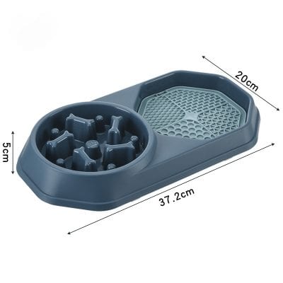 Silicone nail drill dirt holder with compartments for clean and organized manicures, measuring 37.2cm by 20cm, ideal for nail salon professional use or home nail art setups.