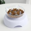 High-tech pet food dispenser with stainless steel bowls for efficient feeding. Perfect for automatic pet feeding, ensuring your pets are fed on schedule. Suitable for dog and cat owners seeking convenient pet care solutions.