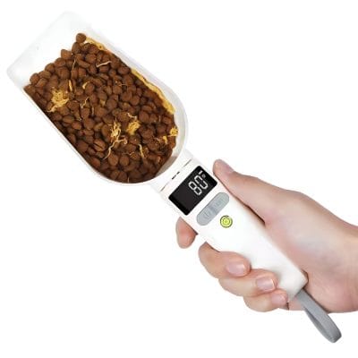 FastFood Nutrition App Scanner, digital kitchen scale for measuring food calories, portable food weight measurer for diet and meal planning.