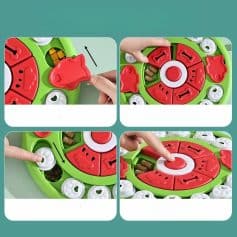 Pill organizer with circular dials and compartments for medication storage, designed for easy access and organization of pills, supplement, vitamins, and capsules, ideal for seniors and caregivers at Monalisa Medical Store.