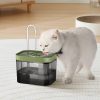 Water fountain for cats, modern pet water dispenser with filtration system, suitable for indoor use, keeps cats hydrated, stylish and functional pet accessory.