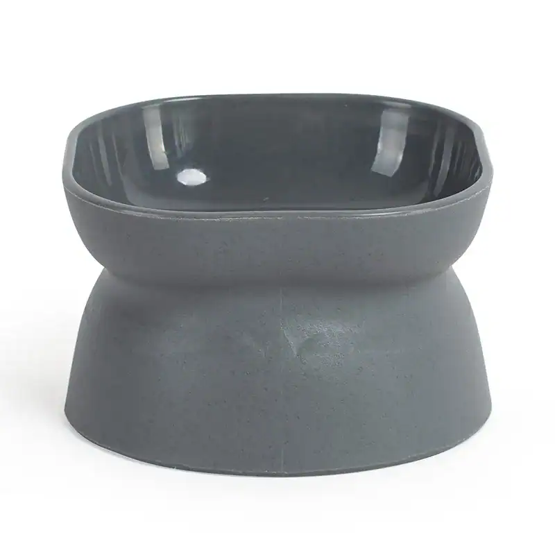 Ceramic eyeglass cleaner bowl, modern optics accessory for maintenance and cleaning, stylish optical store display piece.