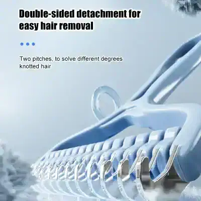 Double-sided hair removal detacher for effective hair removal treatment at Monalisa Store, designed to solve different levels of hair knots with precision and ease.