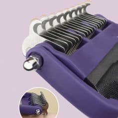 Hanging Haircutting Razor Holder, professional salon tool organizer for barber shops and salons.