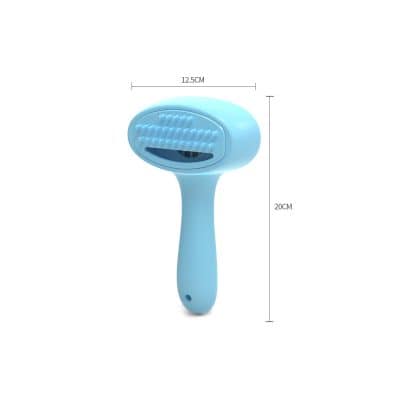 Microdermabrasion skincare tool for facial exfoliation and cleansing, 12.5cm x 20cm, blue color, ideal for at-home beauty treatments.