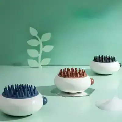 Silk hairbrushes, scalp scalp massagers for hair growth, ergonomic design, scalp massage brushes for healthy hair, Monalisa Store skincare and haircare tools, premium scalp stimulation brushes for men and women.