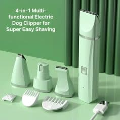 Electric dog clipper grooming kit for easy, efficient pet trimming and shaving at Monalisa Store | Pet grooming equipment for professional and home use.