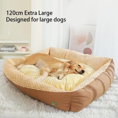 120cm extra large dog bed, designed for large dogs, soft cushioning, cozy comfort, durable material for pets, premium pet bedding, Monalisa store pet accessories, large dog sleeping mat, orthopedic pet bed, spacious pet sleep area, dog comfort, high-quality pet mattress, pet house and bedding, pet care essentials, pet comfort products.