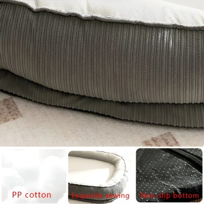 PP cotton orthopedic mattress for comfortable sleep and support, featuring exquisite sewing craftsmanship and a non-slip bottom for safety and stability. Ideal for health-conscious individuals and sleep comfort.