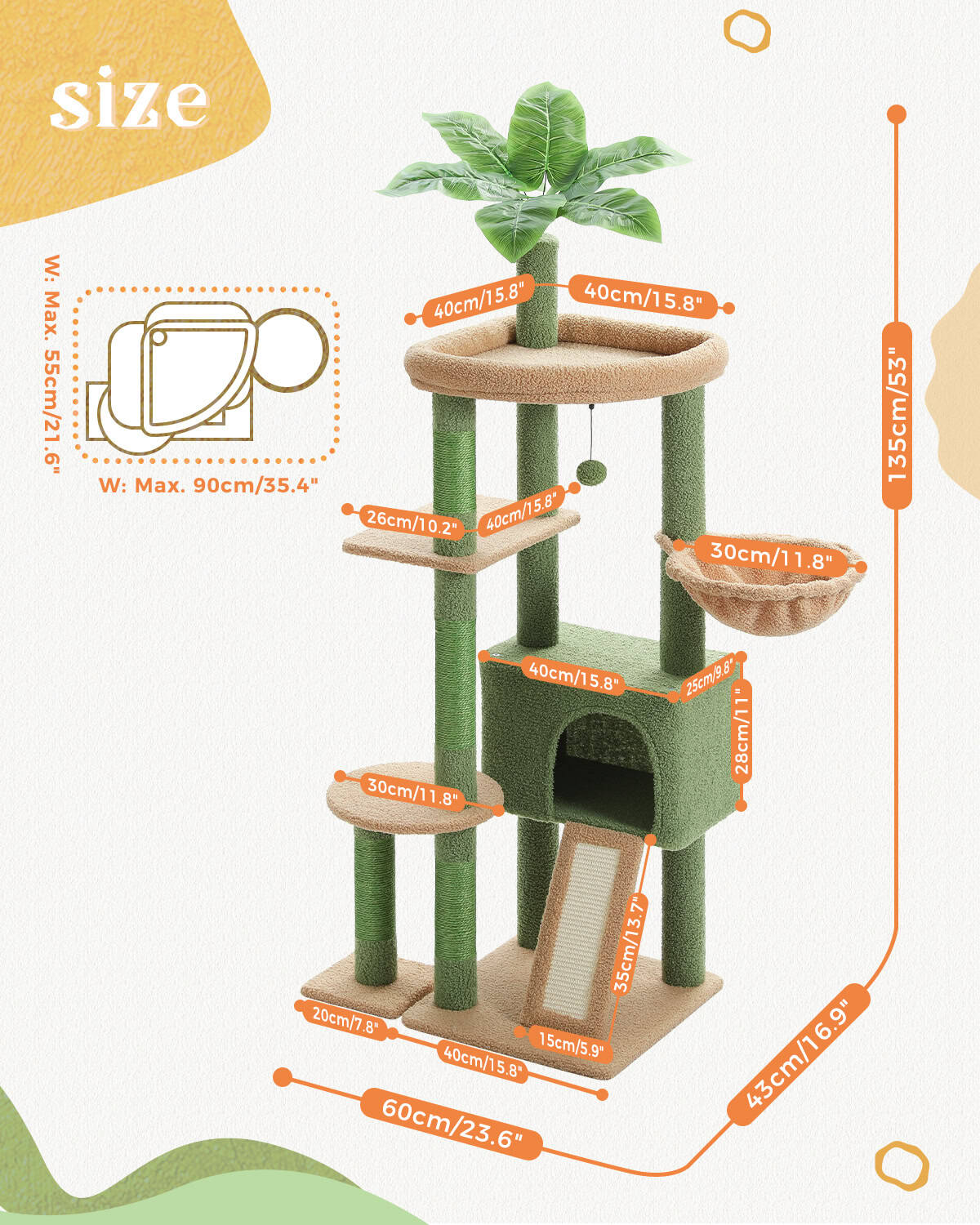 Versatile cat tree for homes with multiple platforms and cozy hideouts, designed for cats to climb, scratch, and relax, perfect for enhancing indoor feline play and comfort.