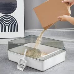 Alfombra de cocina con organizador de alimentos, ideal para mantener la limpieza y organización en la cocina. Perfecta para preparar y servir alimentos de forma higiénica y eficiente.