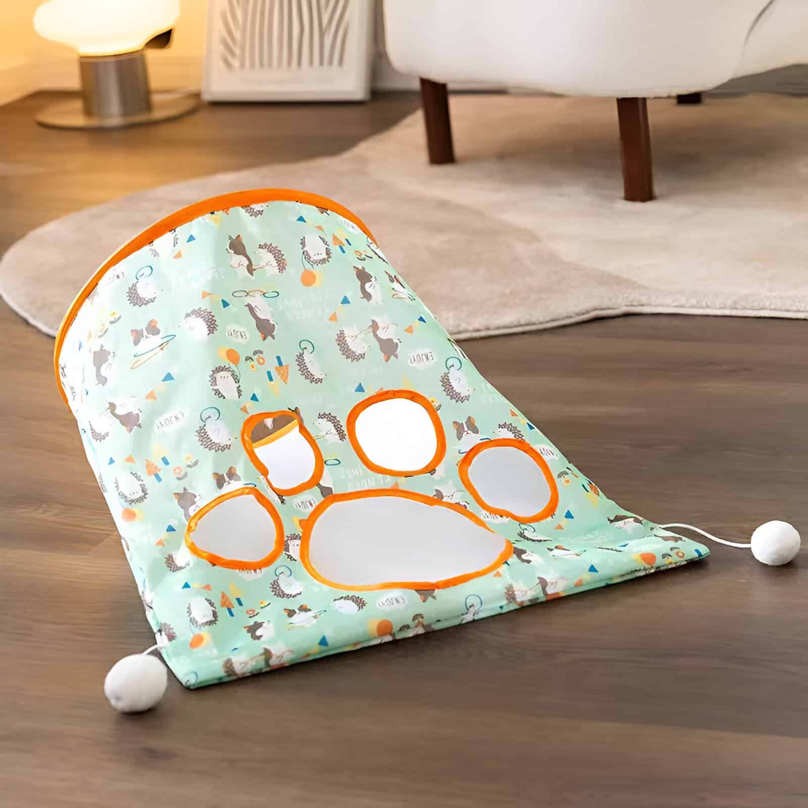 Bright baby crawl mat with playful animal design, perfect for early childhood development and sensory exploration. Features colorful patterns and a soft padded surface for safe play.