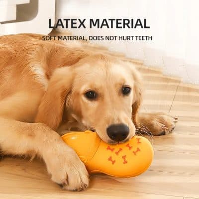 Latex material dog toy, soft and non-hurting for pets, durable chew toy for dogs, pet playmore, dogpet supplies, dog training toy, Monalisa Store opt, pet accessories, pet care.