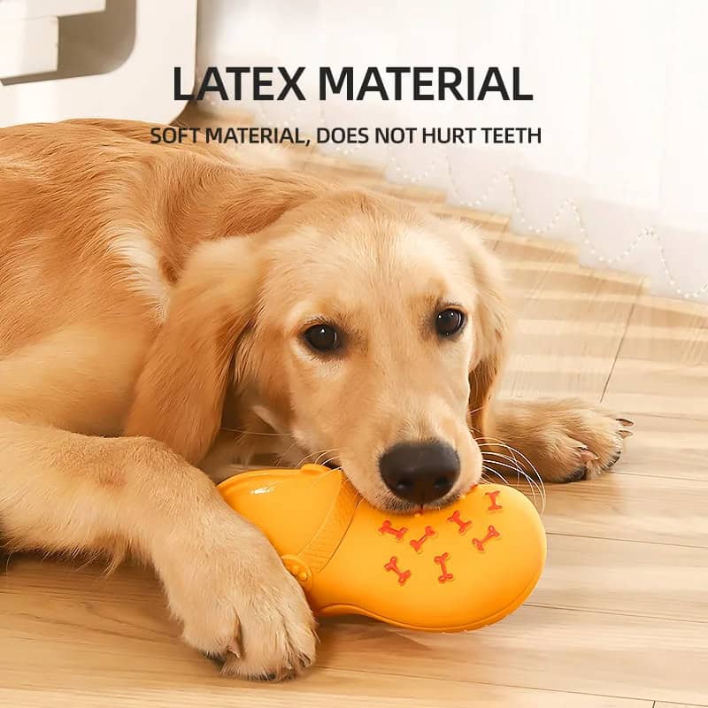 Latex material dog toy, soft and non-hurting for pets, durable chew toy for dogs, pet playmore, dogpet supplies, dog training toy, Monalisa Store opt, pet accessories, pet care.