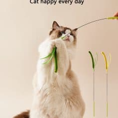 Artificial catnip toys for cats, made with artificial setaria herb to promote playful behavior and entertainment, ensuring your cat stays happy and active every day.