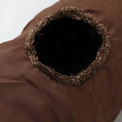 Durable brown leather medical pouch with a secure zip closure and rugged stitching, ideal for healthcare professionals to carry medical supplies and tools efficiently.