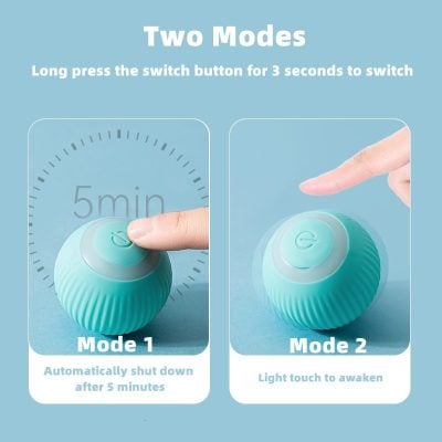 Silicone massage ball with multiple modes for relaxation and muscle relief at Monalisa Store.