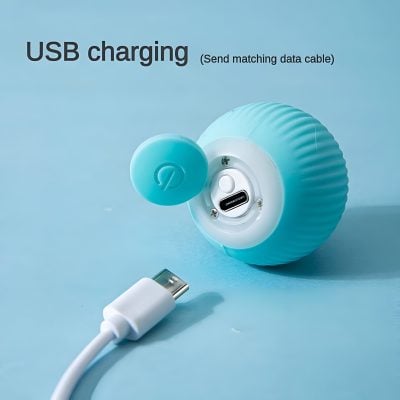Wireless USB charging device for medical equipment, blue silicone cover, portable and compatible with matching data cables for quick, convenient charging at Monalisa Store.
