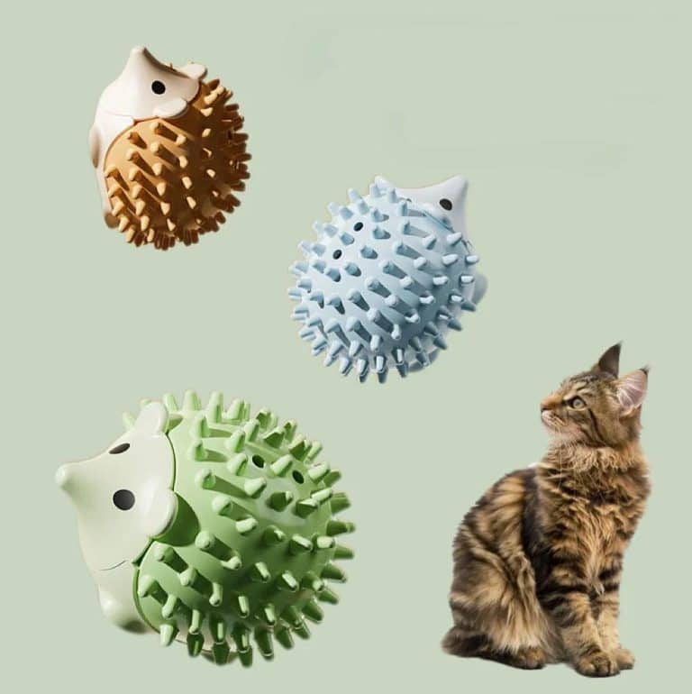 Rounded massage balls with cat designs for pet and body relaxation, available at Monalisa Store. Perfect for stress relief, pet care, and sensory massage therapy.